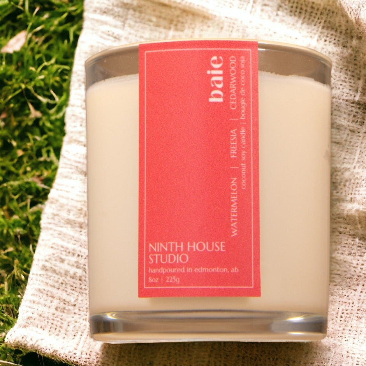 Sandia Candle | Watermelon • Freesia • Cedarwood