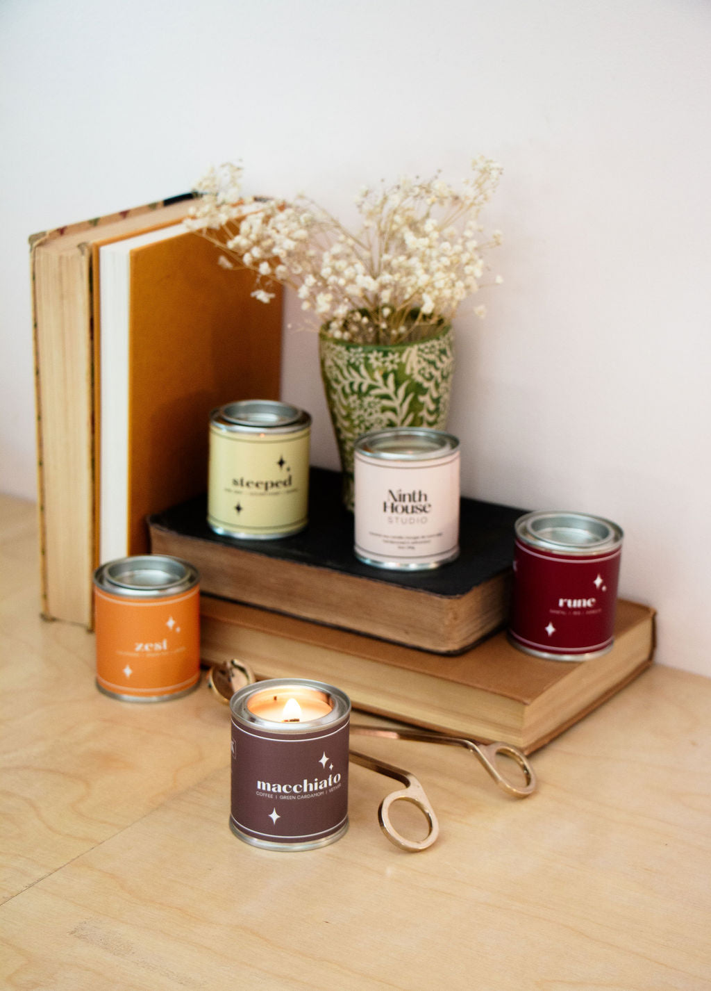 Steeped Candle | Earl Grey • Golden Honey • Waffle