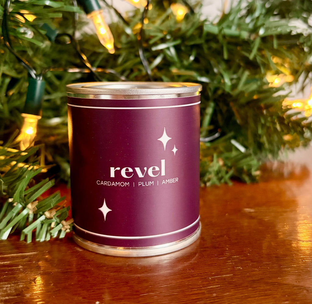Revel Candle | Cardamom • Plum • Amber