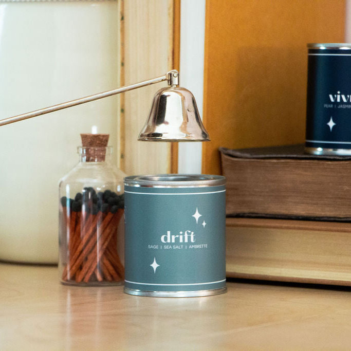 Drift Candle | Sage • Sea Salt • Ambrette