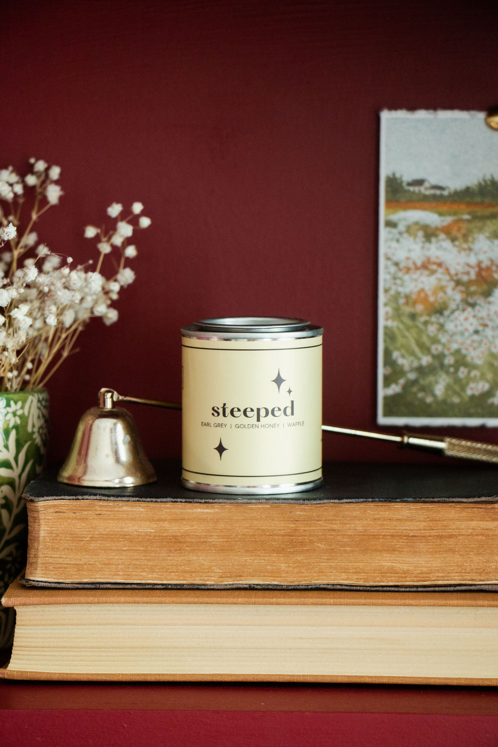 Steeped Candle | Earl Grey • Golden Honey • Waffle