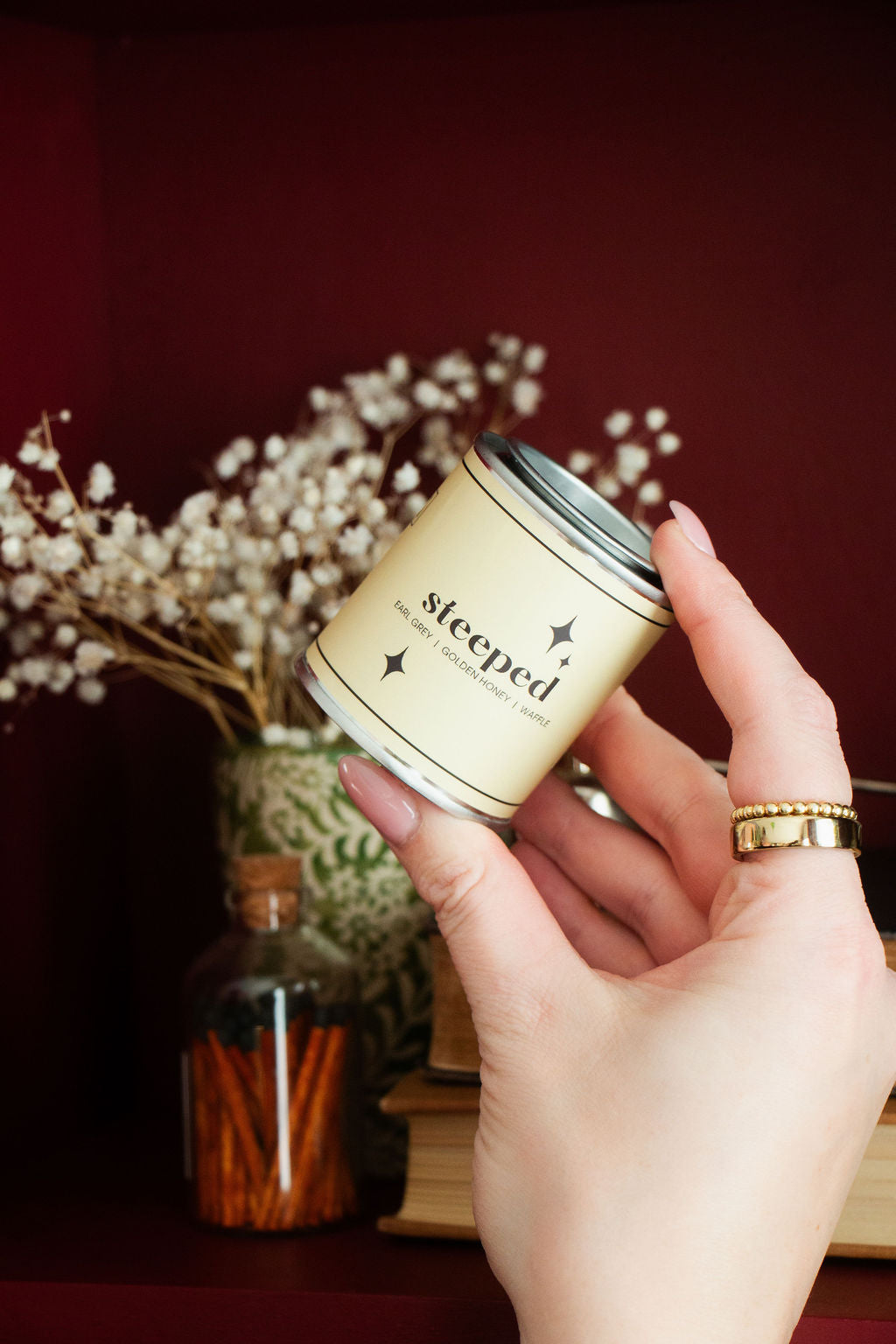 Steeped Candle | Earl Grey • Golden Honey • Waffle
