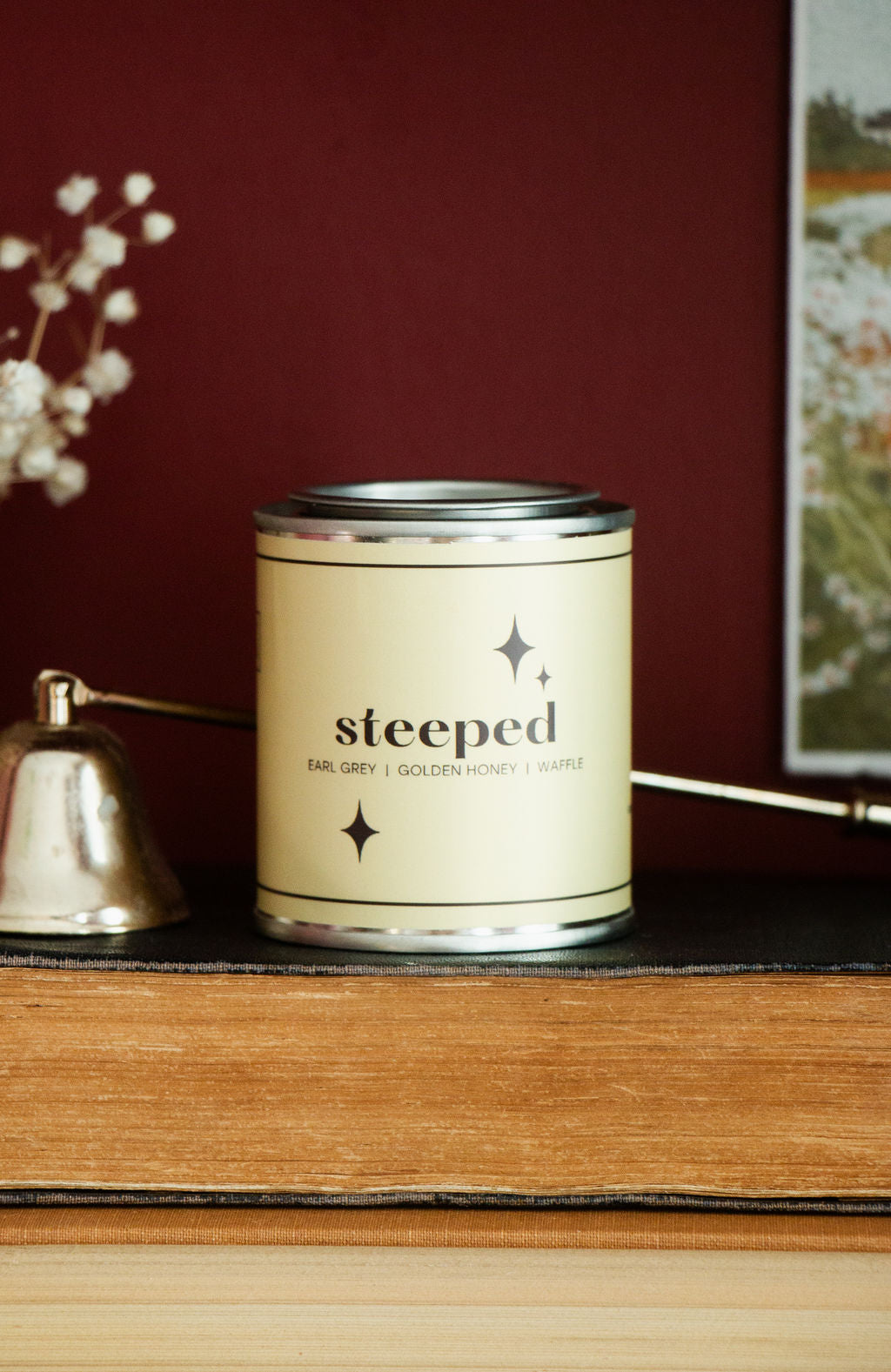 Steeped Candle | Earl Grey • Golden Honey • Waffle