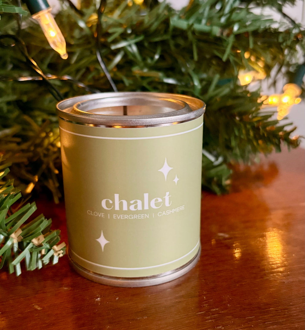 Chalet Candle | Clove • Evergreen • Cashmere