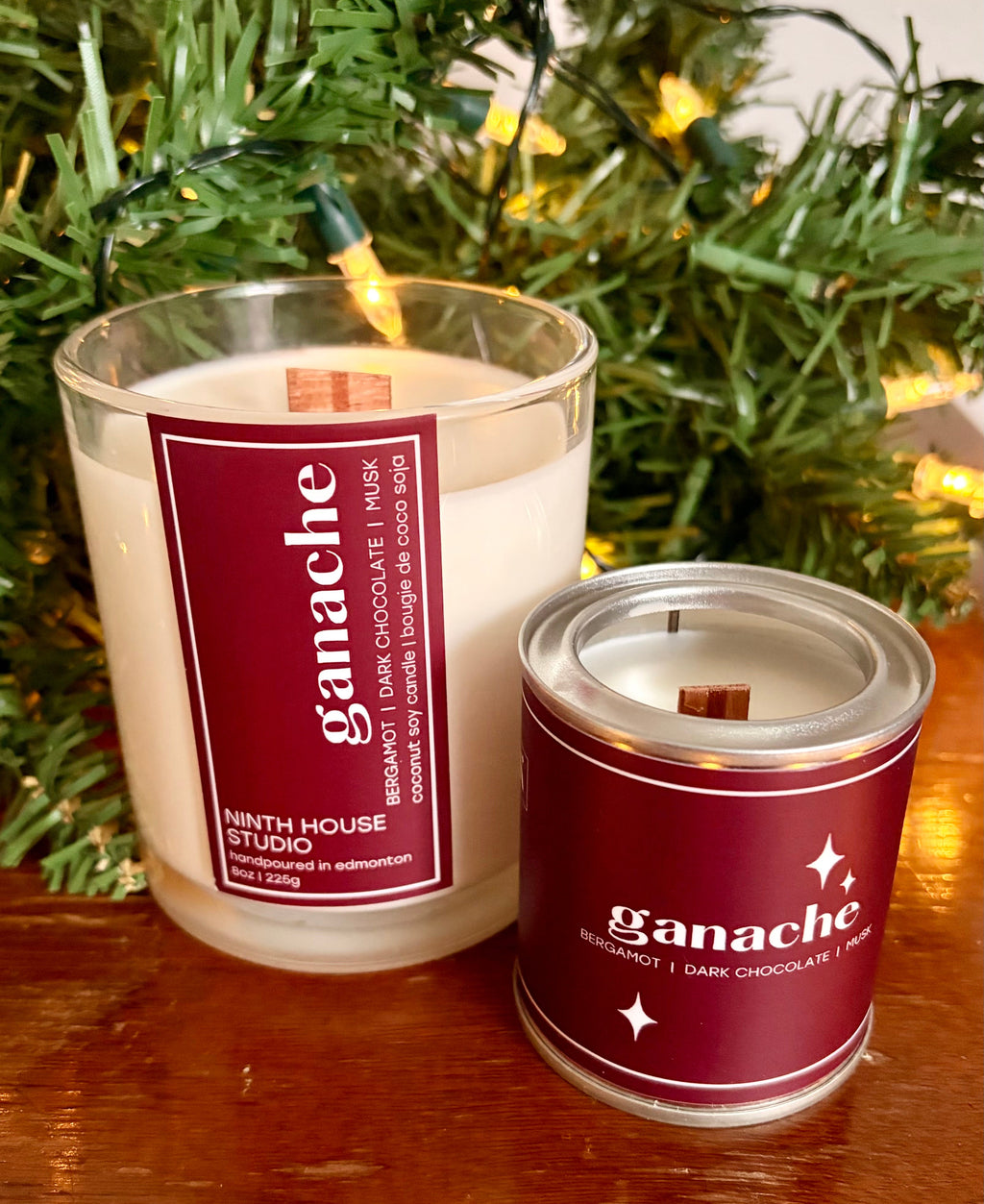 Ganache Candle | Bergamot • Dark Chocolate • Musk