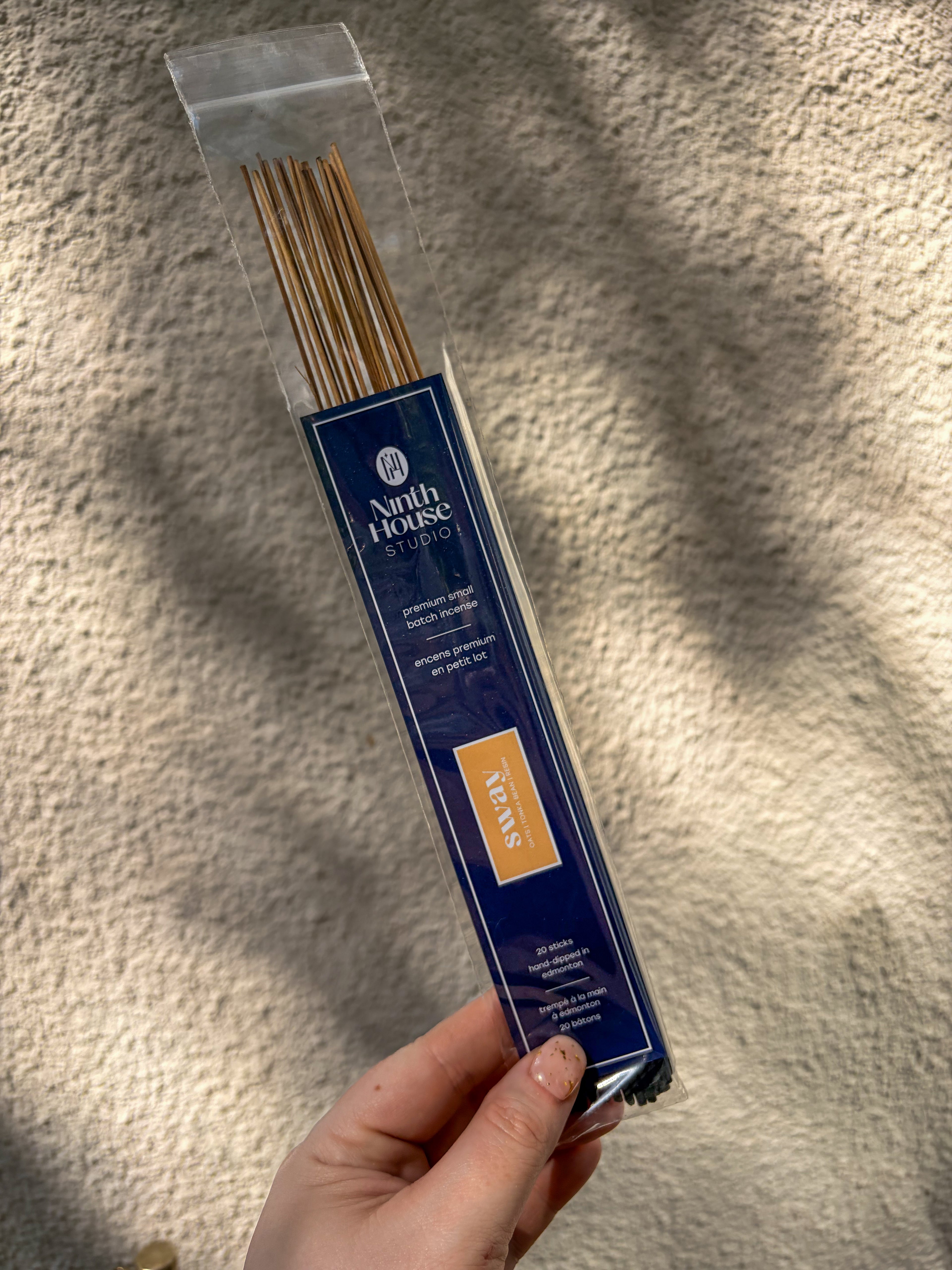 Sway Incense | Oats • Tonka Bean • Resin