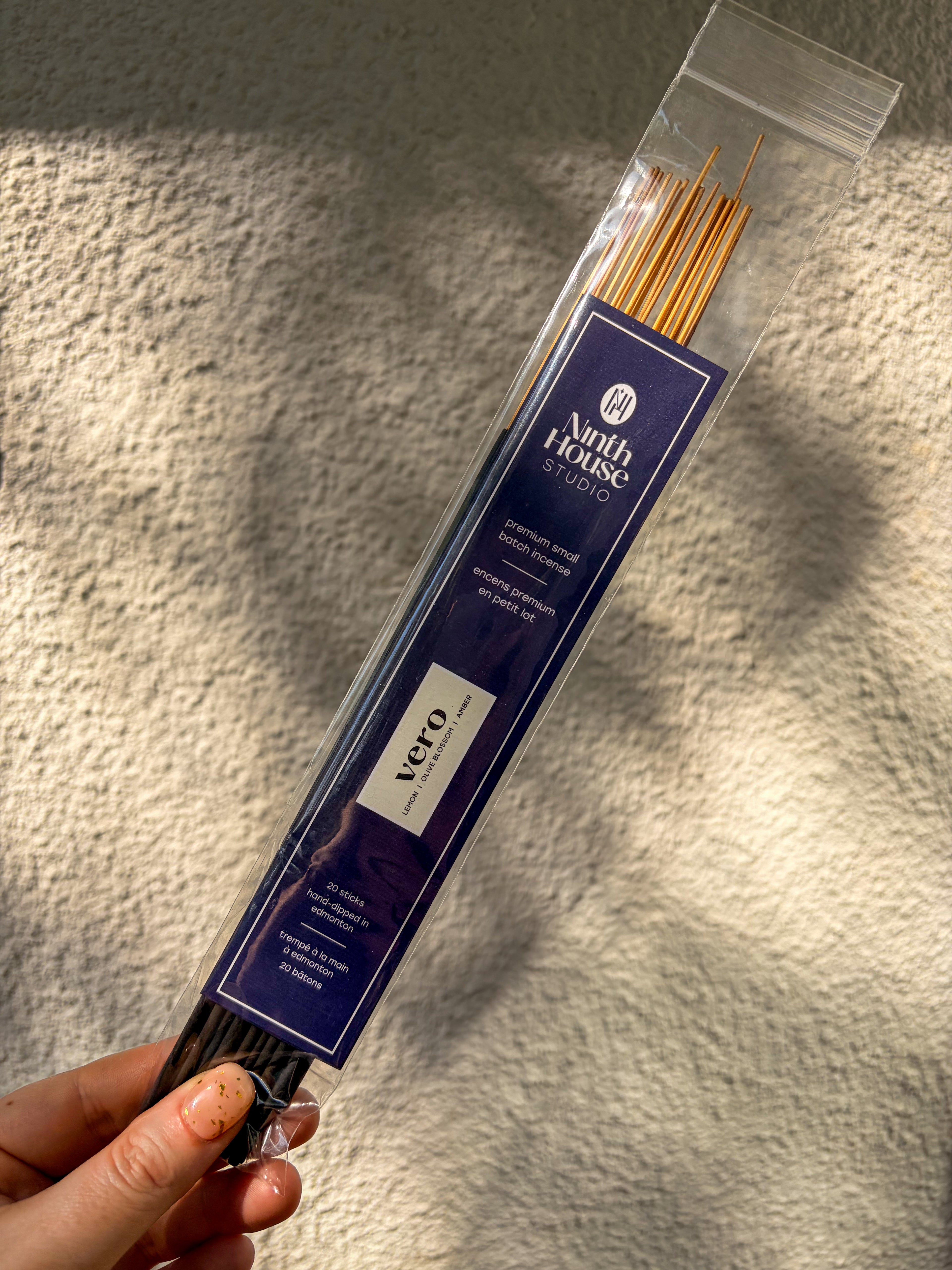 Vero Incense | Lemon • Olive Blossom • Amber
