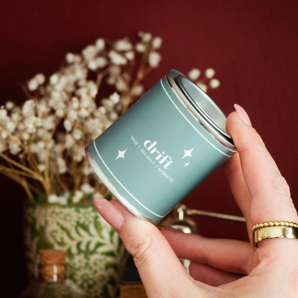 Drift Candle | Sage • Sea Salt • Ambrette