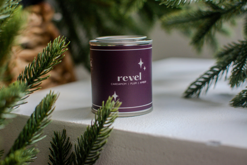 Revel Candle | Cardamom • Plum • Amber