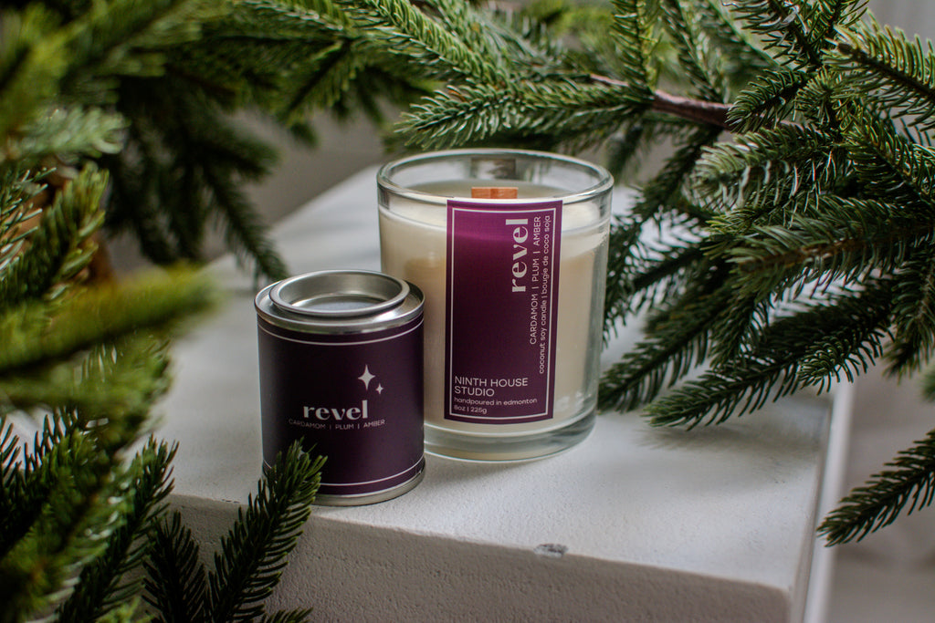 Revel Candle | Cardamom • Plum • Amber
