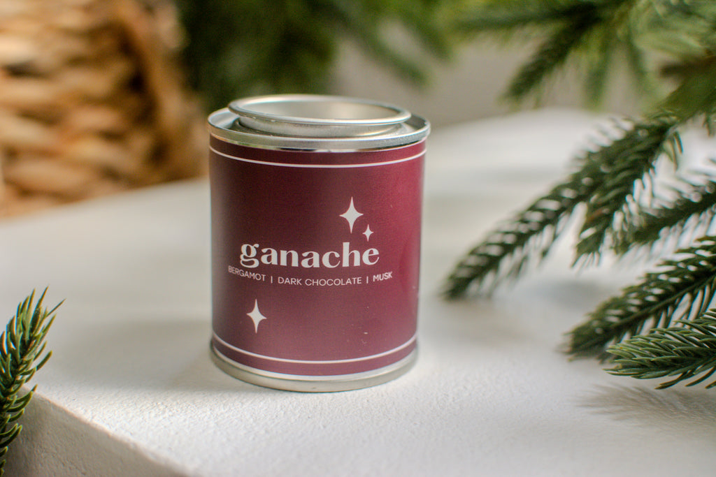 Ganache Candle | Bergamot • Dark Chocolate • Musk