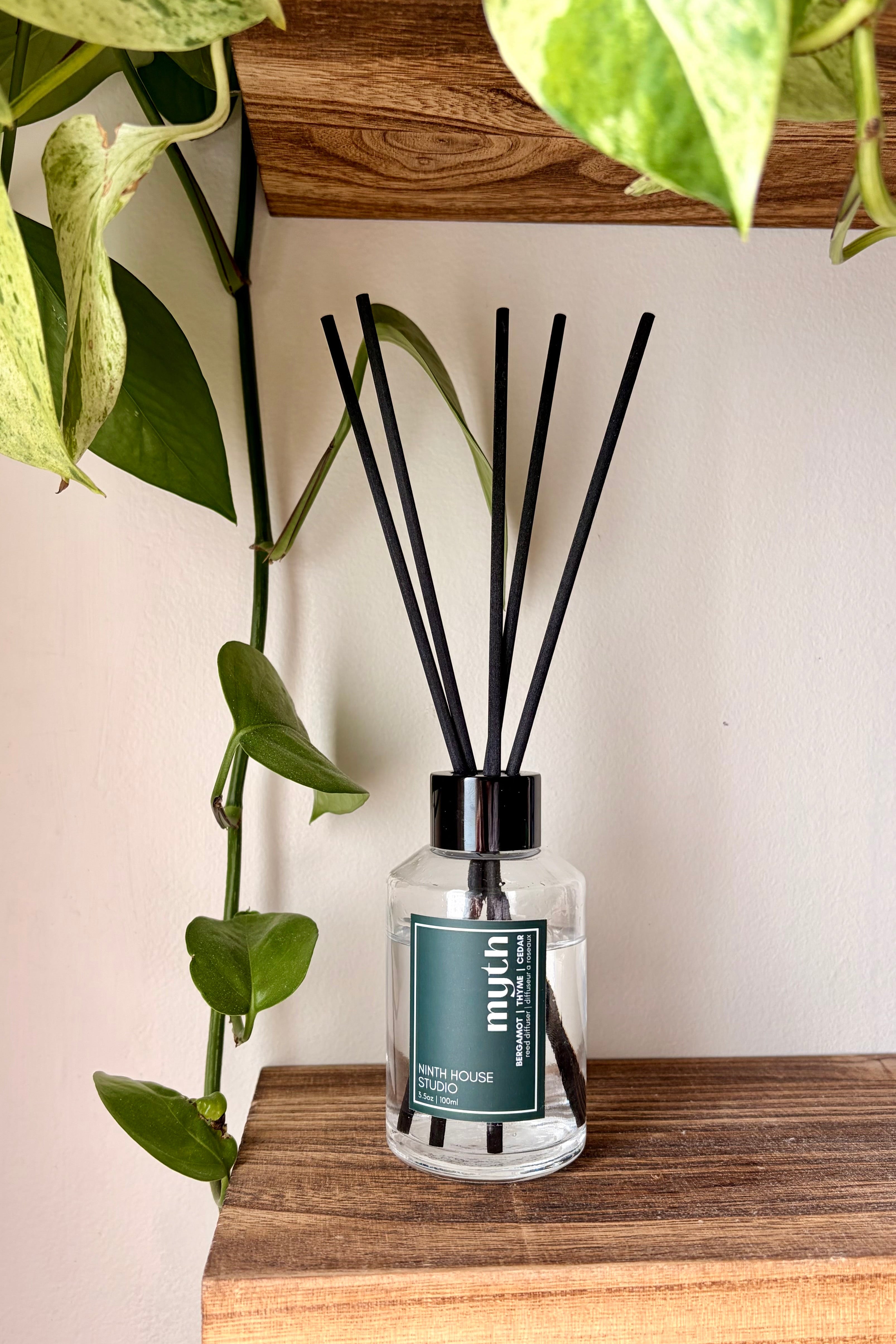 Myth Reed Diffuser | Bergamot • Thyme • Cedar