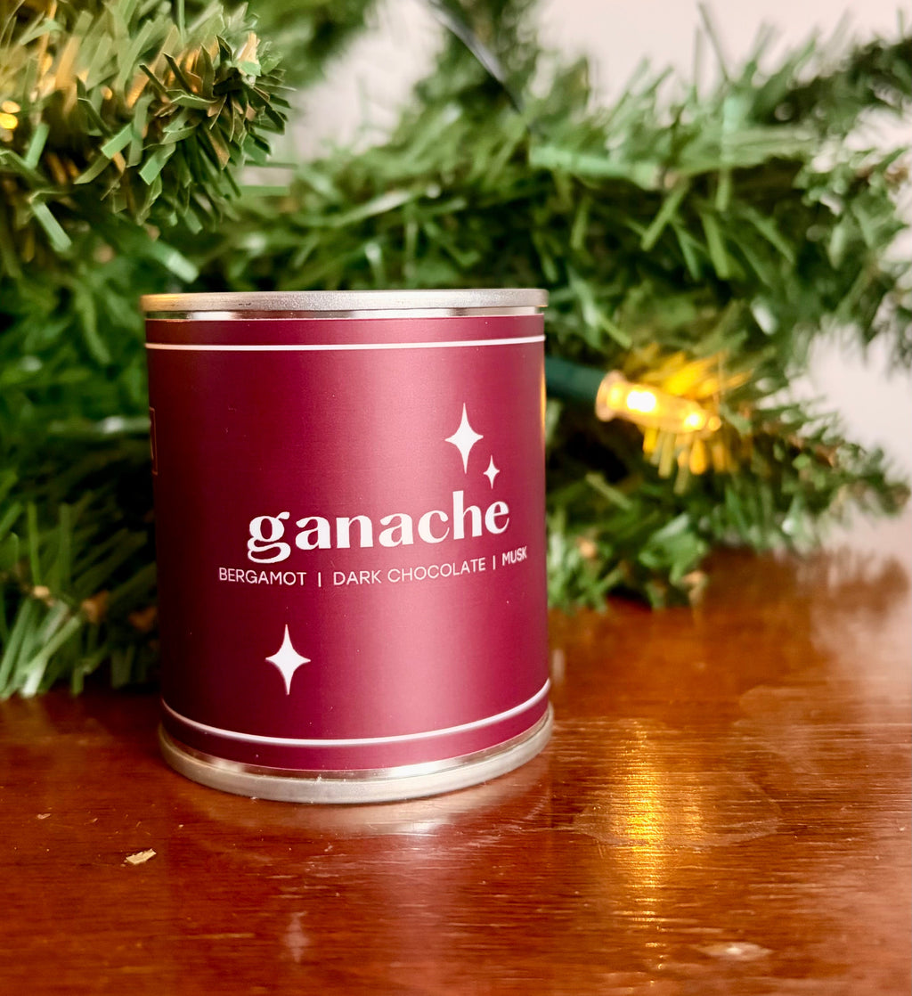 Ganache Candle | Bergamot • Dark Chocolate • Musk