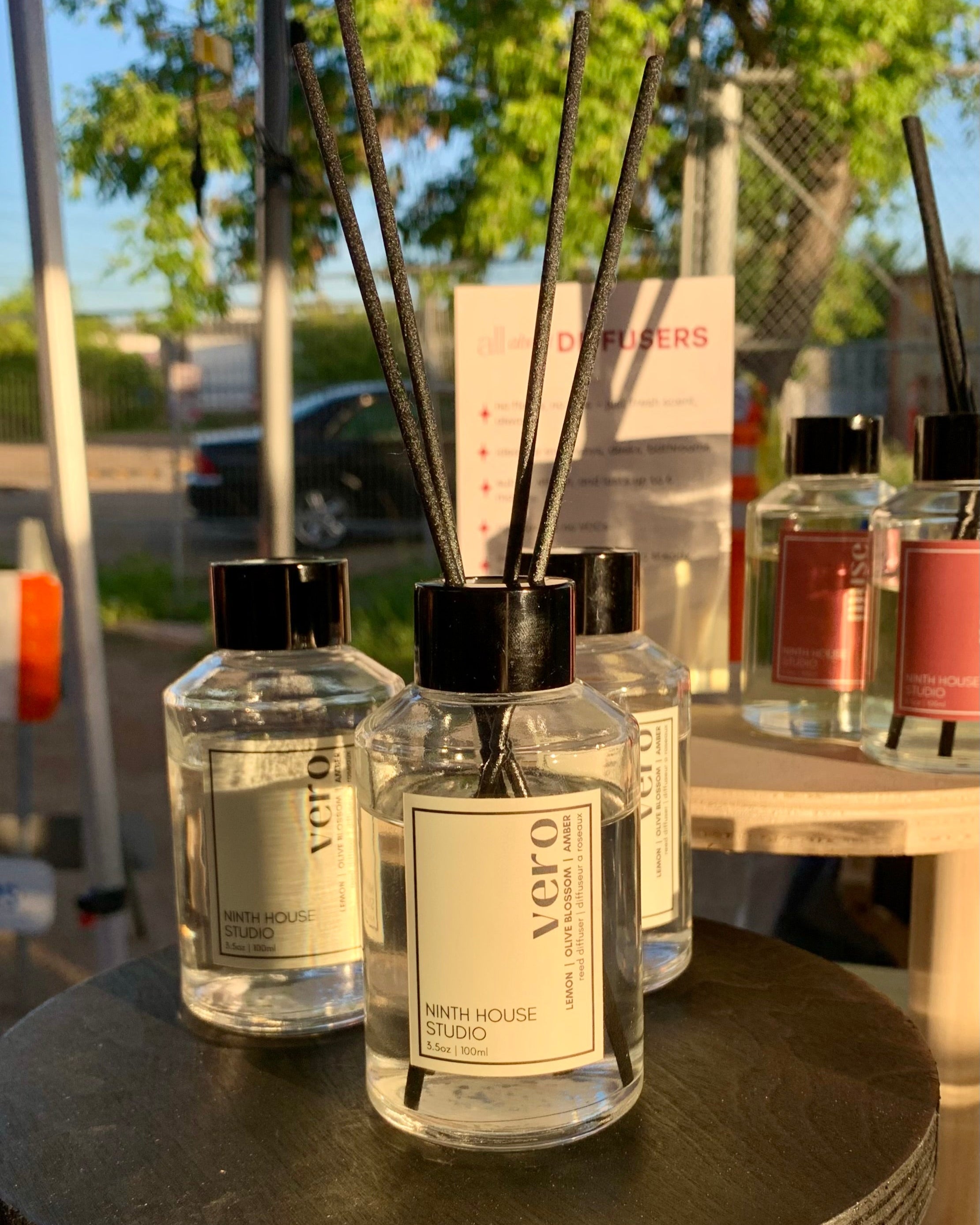 Vero Reed Diffuser | Lemon • Olive Blossom • Amber