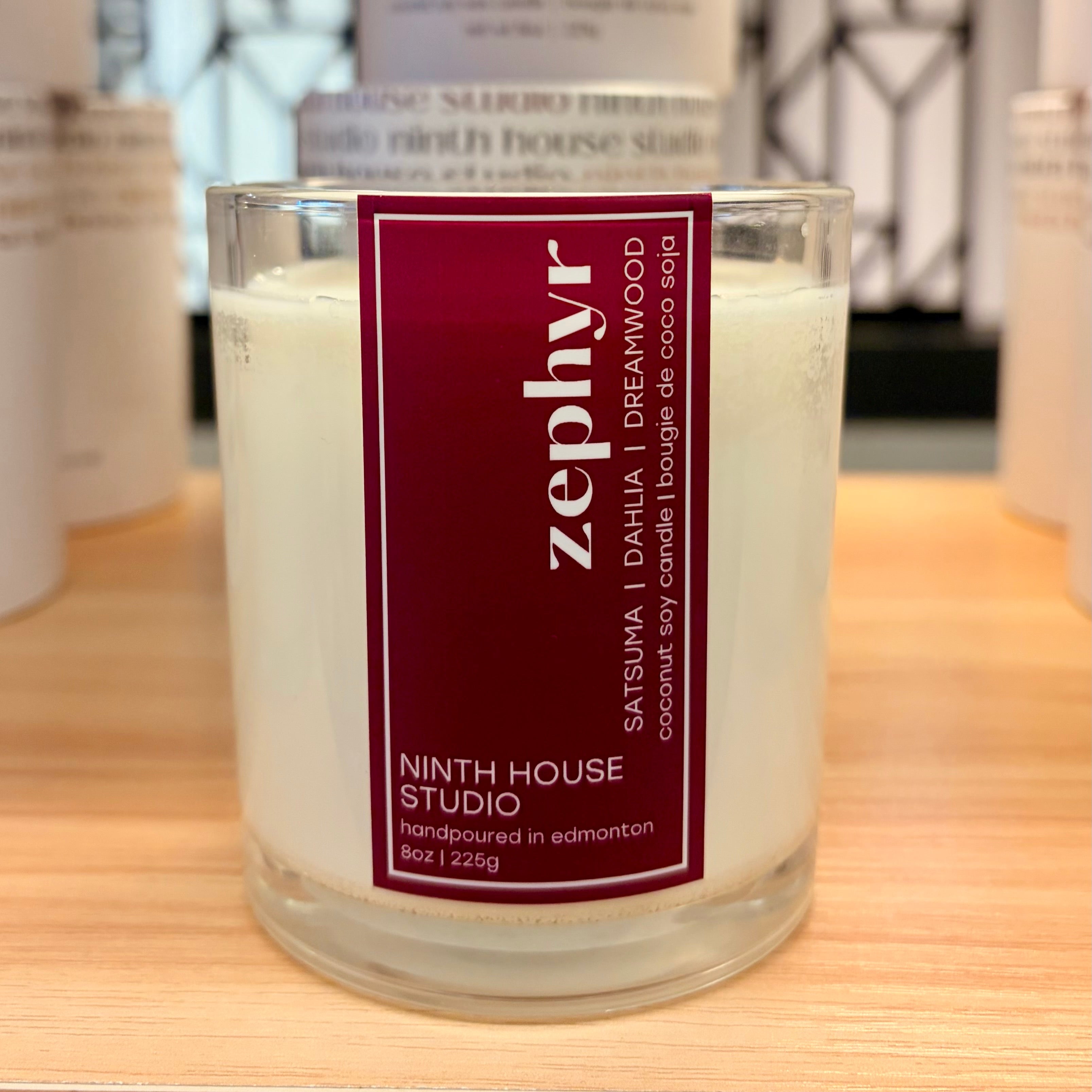 Zephyr Candle | Satsuma • Dahlia • Dreamwood